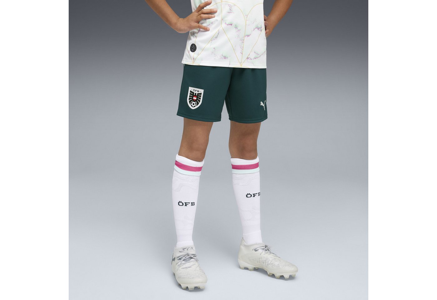 PUMA Sporthose Österreich 2026 Shorts. Jugendliche Bild 2