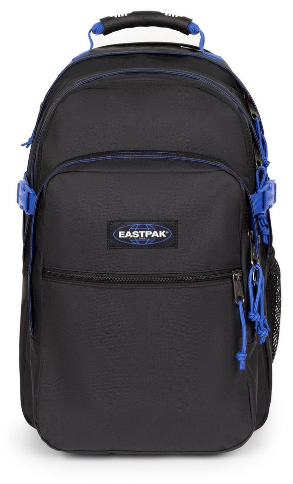 Eastpak Freizeitrucksack TUTOR Kontrast Black Blue, Schulrucksack mit seitlichem Laptopfach Bild 5