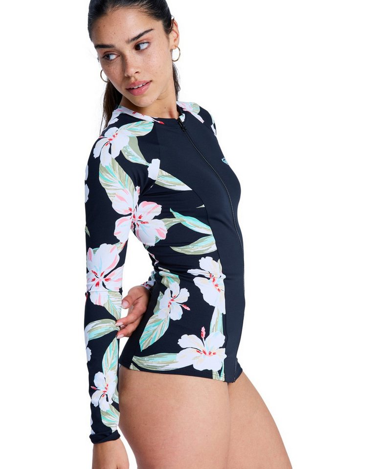 Roxy Rash Guard Ls Zip Lycra Bild 4