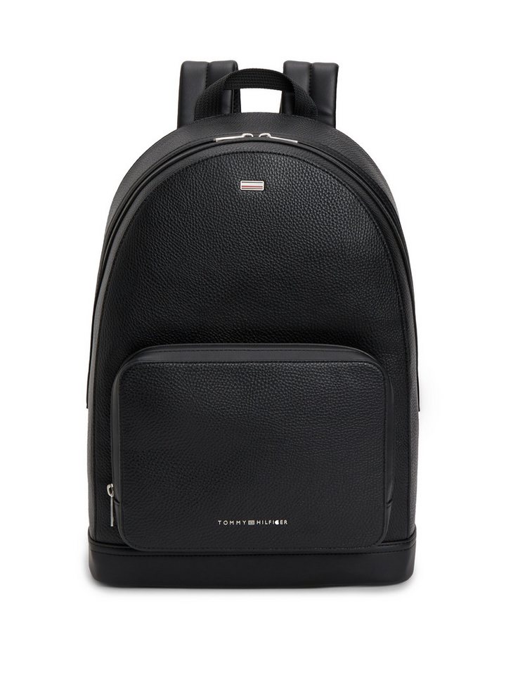 Tommy Hilfiger Rucksack TH CENTRAL BACKPACK, Geschäftsrucksack, Laptop-Rucksack mit Logoschriftzug
