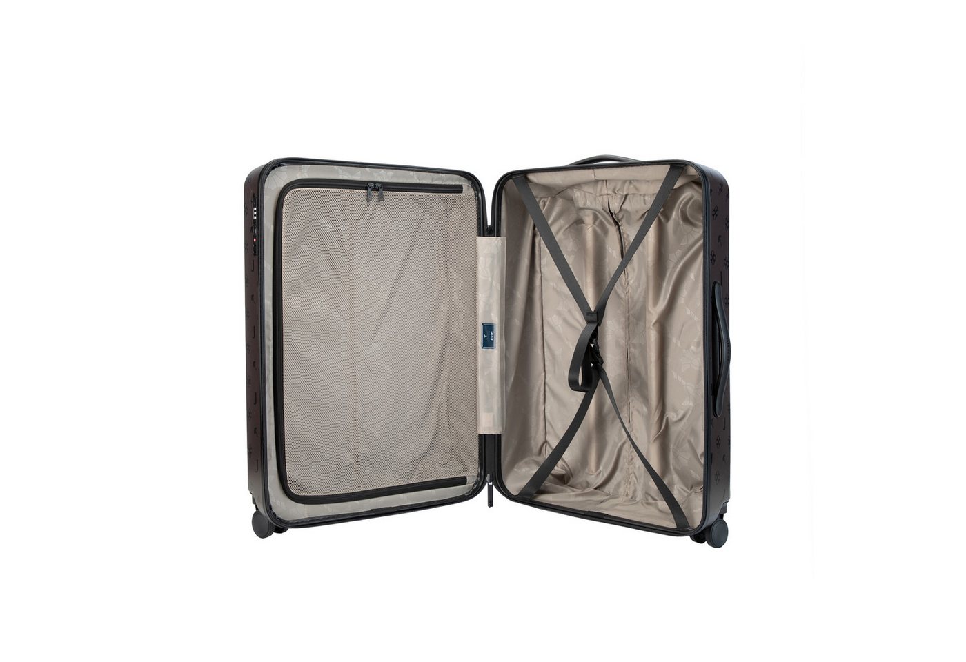 JOOP! Hartschalen-Trolley decoro volare trolleycase vz 4w, 4 Rollen, Hartschalen-Koffer mit 4 Rollen