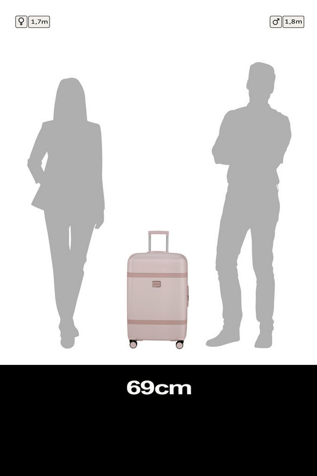 Samsonite Hartschalen-Trolley IMAGE, 4 Rollen, mit Teleskopgriff und Soft-Touch-Tragegriff, mit Premium-Nassbeutel Bild 4