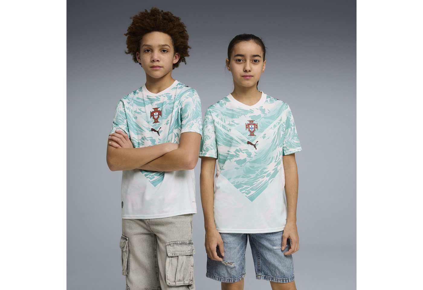 PUMA Trainingsshirt Portugal Auswärtstrikot Jugendliche Bild 4