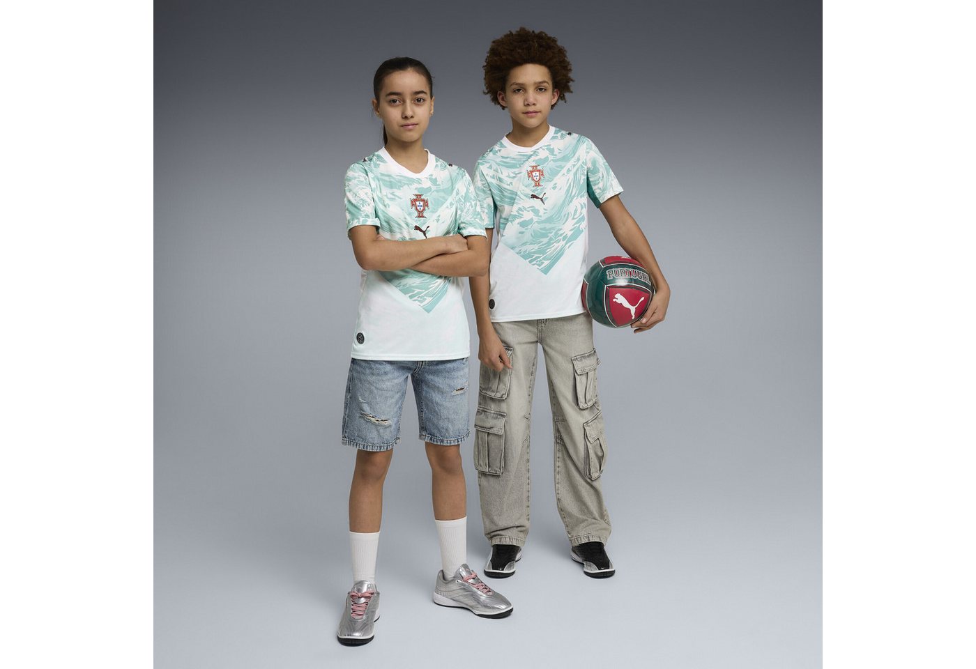 PUMA Trainingsshirt Portugal Auswärtstrikot Jugendliche Bild 5