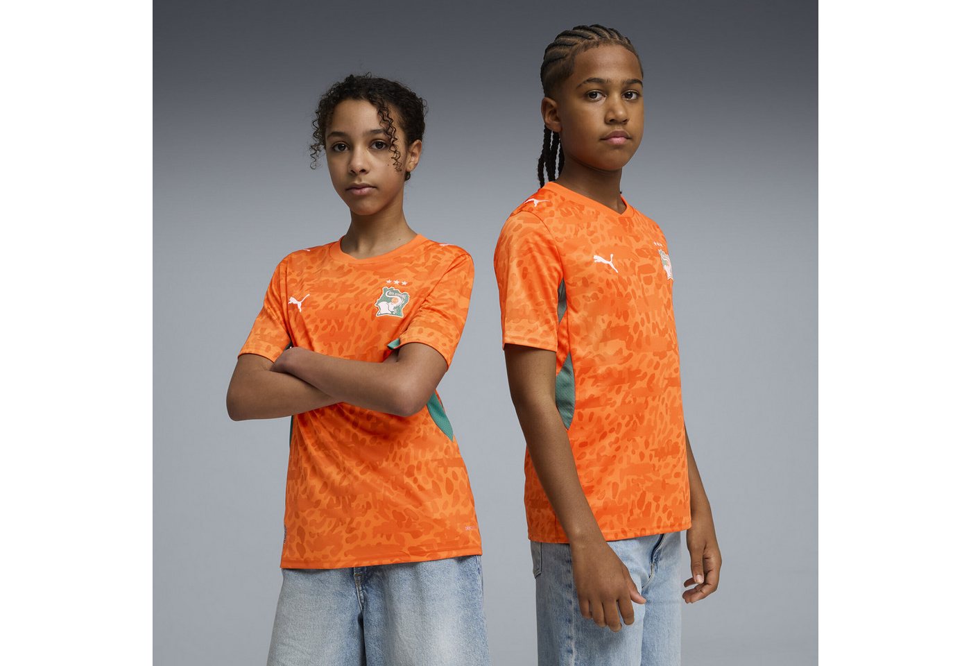 PUMA Trainingsshirt Elfenbeinküste 2026 Heimtrikot Jugendliche Bild 2