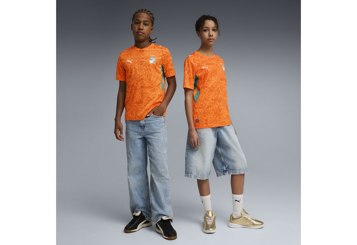PUMA Trainingsshirt Elfenbeinküste 2026 Heimtrikot Jugendliche Bild 3