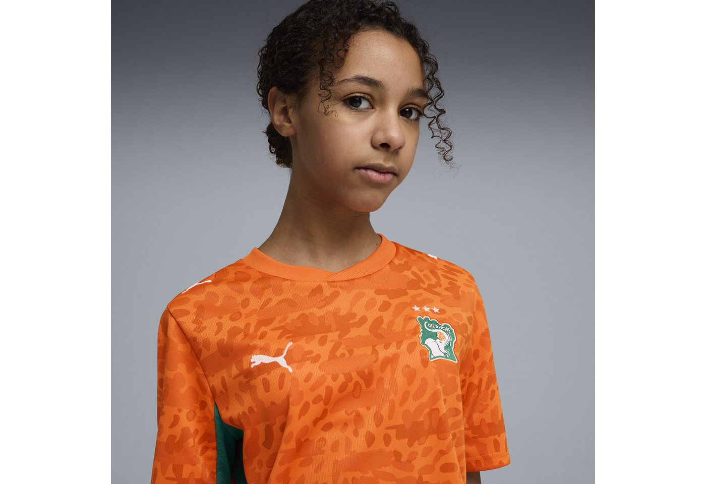 PUMA Trainingsshirt Elfenbeinküste 2026 Heimtrikot Jugendliche Bild 5