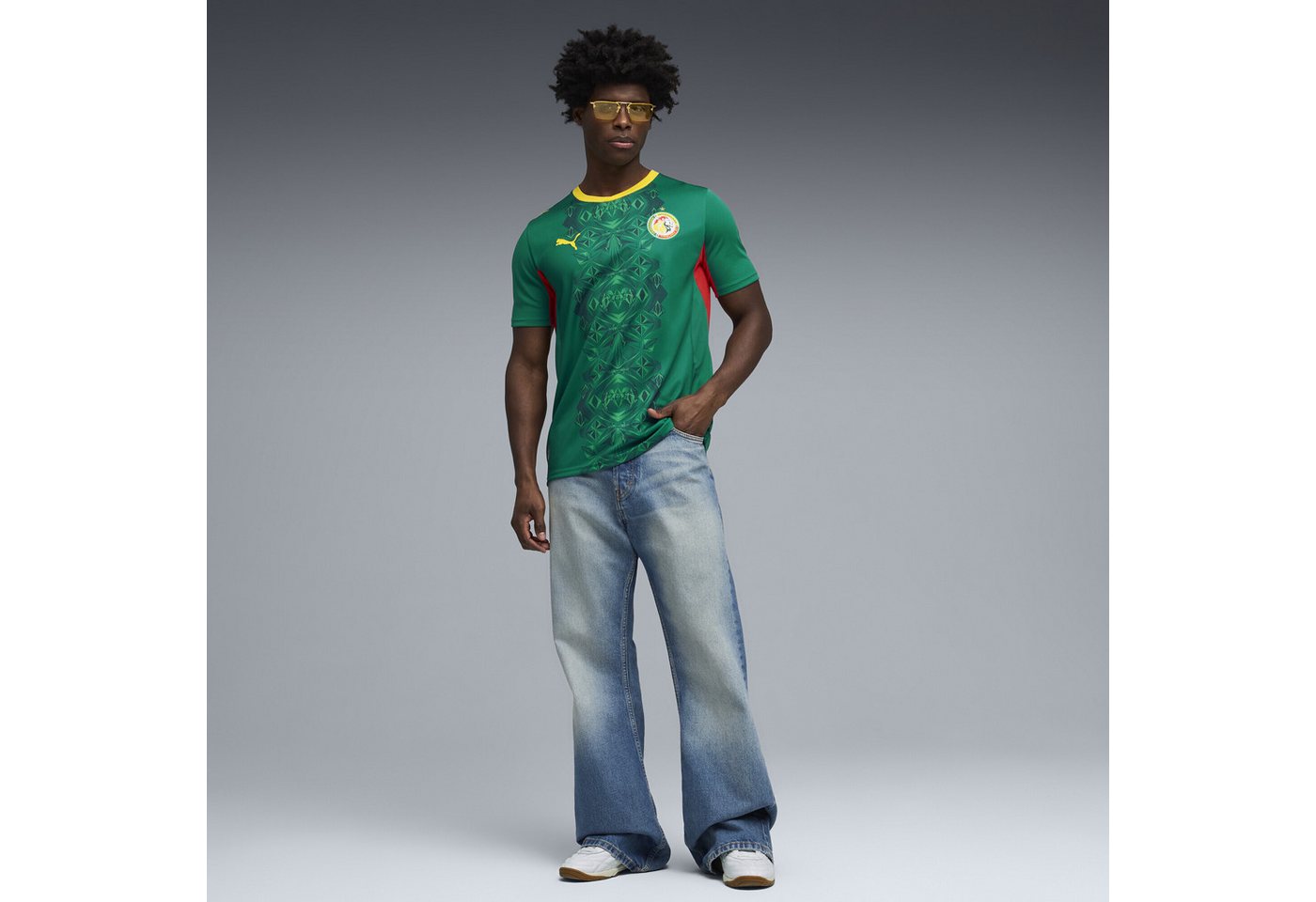 PUMA Trainingsshirt Senegal 2026 Auswärtstrikot Herren Bild 3