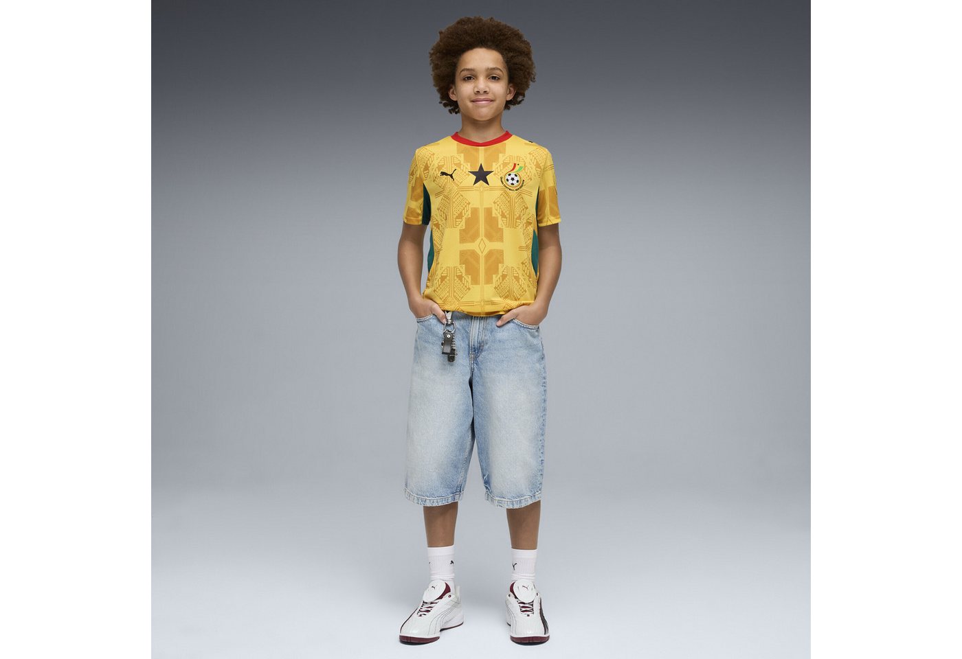PUMA Trainingsshirt Ghana 2026 Auswärtstrikot Jugendliche Bild 2