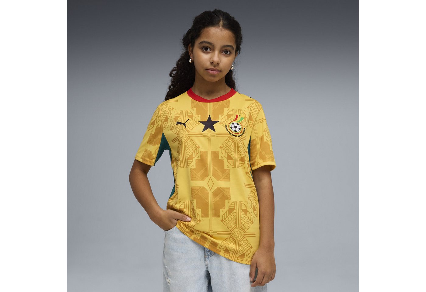 PUMA Trainingsshirt Ghana 2026 Auswärtstrikot Jugendliche Bild 4