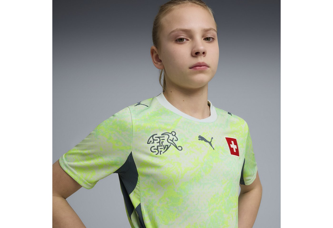 PUMA Trainingsshirt Schweiz 2026 Auswärtstrikot Jugendliche