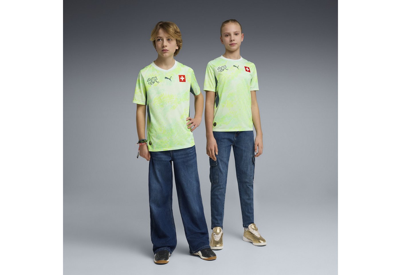 PUMA Trainingsshirt Schweiz 2026 Auswärtstrikot Jugendliche Bild 2