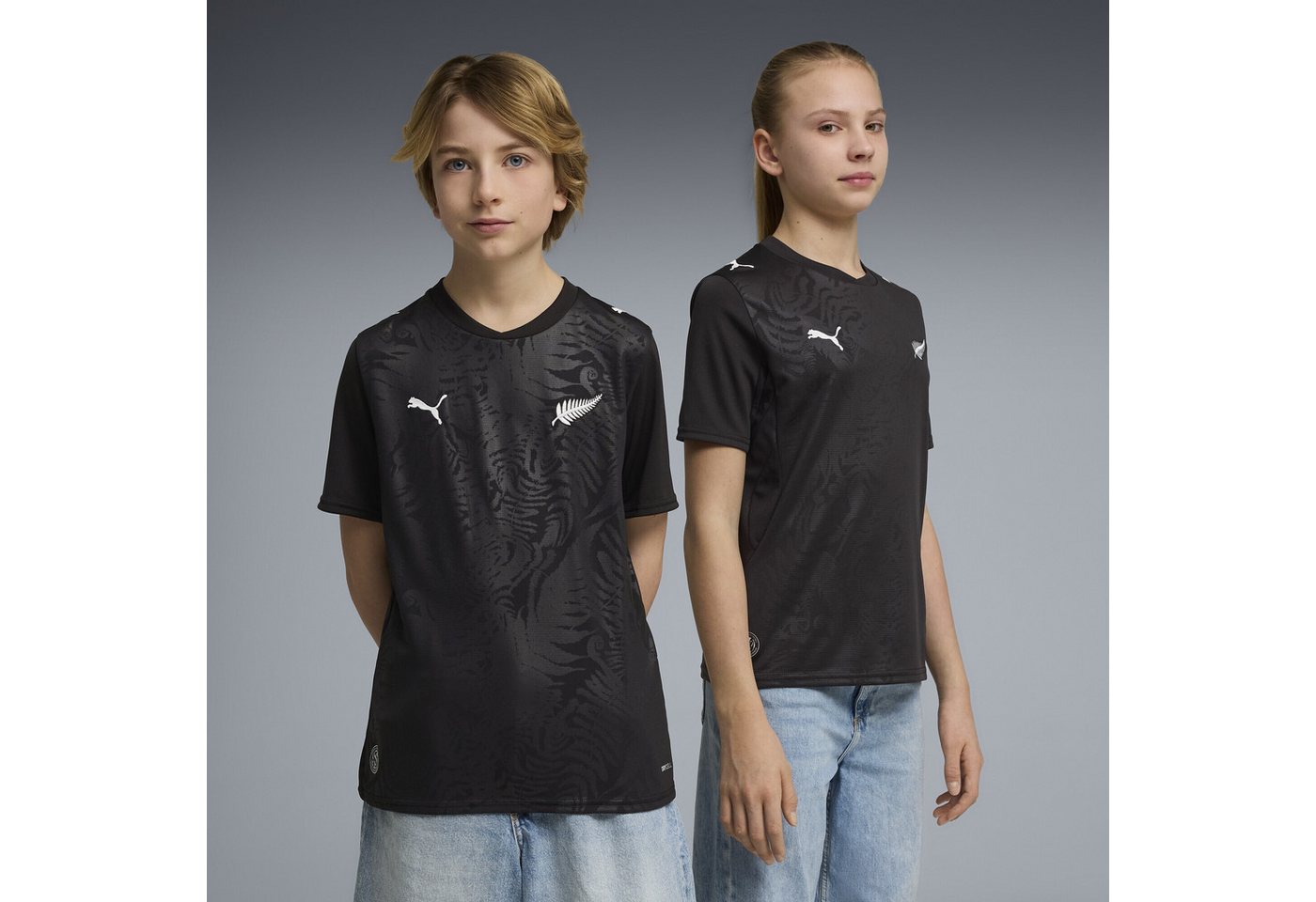 PUMA Trainingsshirt Neuseeland Heimtrikot Jugendliche Bild 5