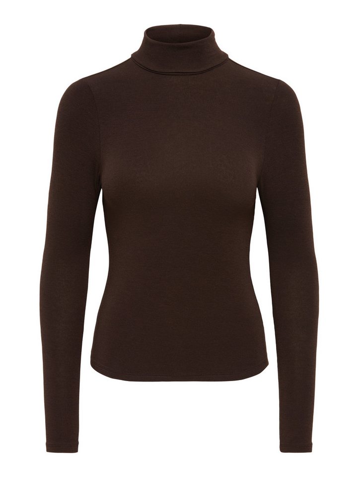 ONLY Rollkragenshirt ONLGLAMOUR L/S ROLL-NECK TOP JRS NOOS Materialmix, slim fit Bild 2