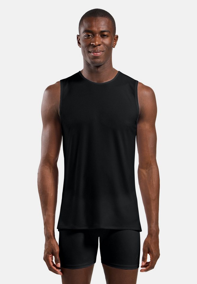 Odlo Funktionstop BL TOP crew neck singlet-ACTIVE LIGHT atmungsaktives Material, schnell trocknend, mit Rundhalsausschnitt Bild 4