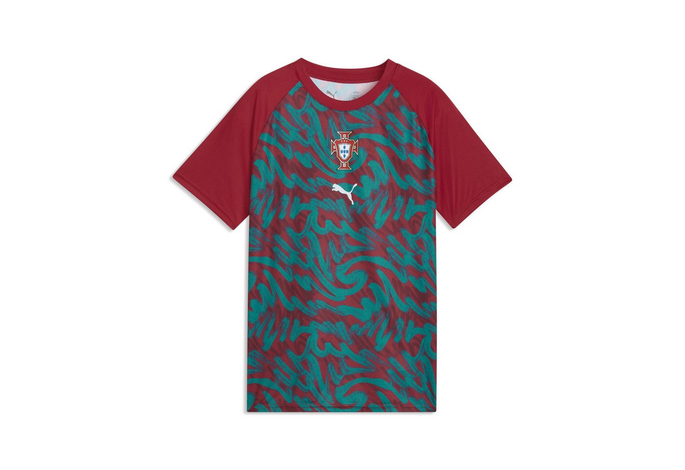 PUMA Trainingsshirt Portugal Aufwärmtrikot Jugendliche Bild 3