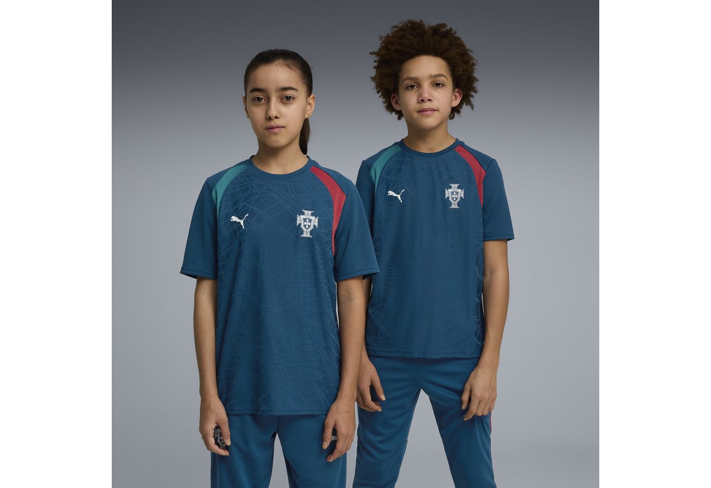 PUMA Trainingsshirt Portugal Trainingstrikot Jugendliche Bild 4