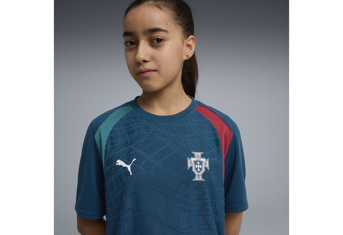 PUMA Trainingsshirt Portugal Trainingstrikot Jugendliche Bild 5
