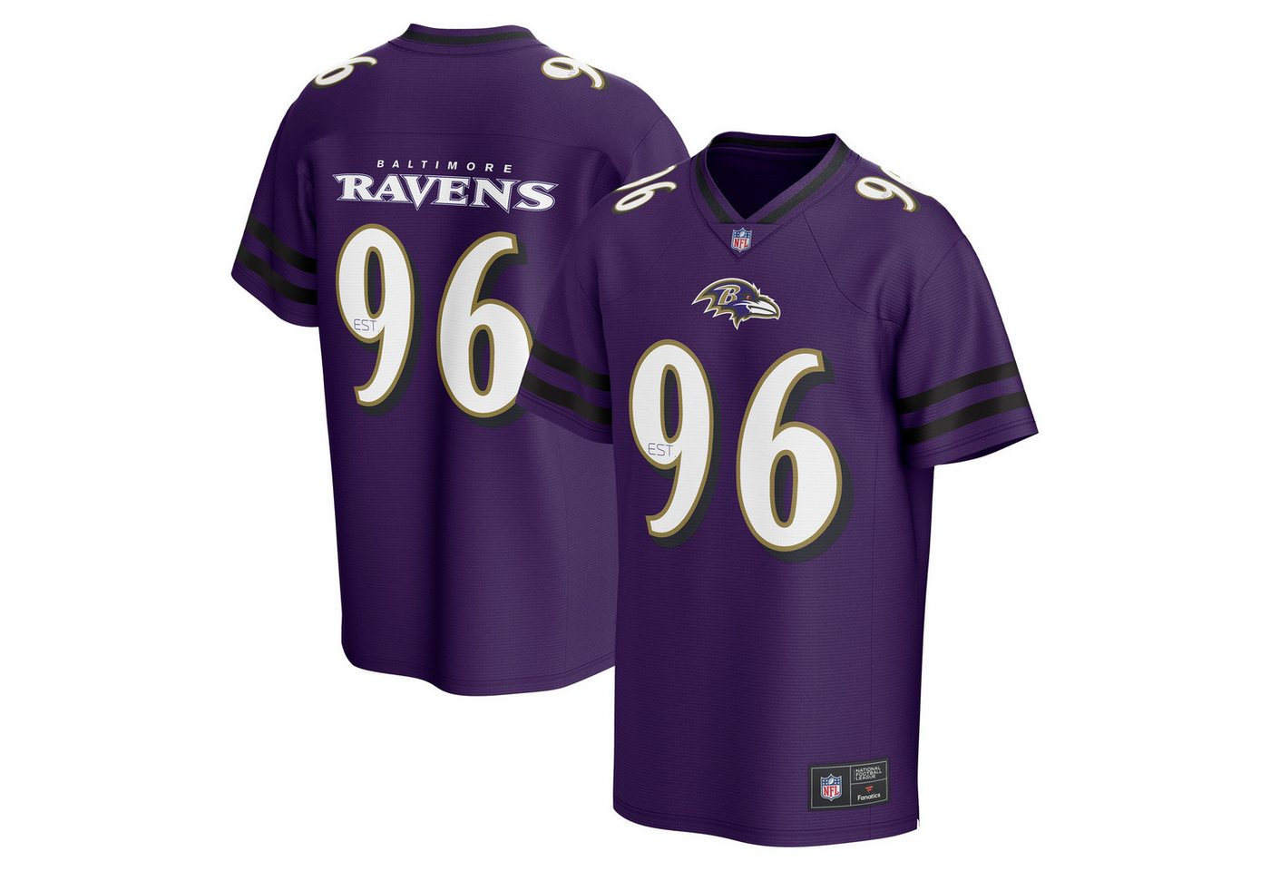 Fanatics Footballtrikot Fanatics Trikot Baltimore Ravens NFL Core Foundation Jersey