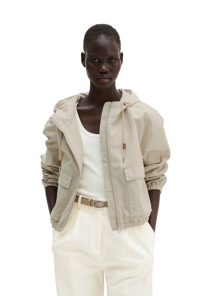 Marc O'Polo Outdoorjacke aus gepeachtem Baumwoll-Canvas Bild 4