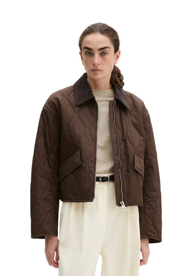 Marc O'Polo Outdoorjacke aus wasserabweisendem Twill Bild 3