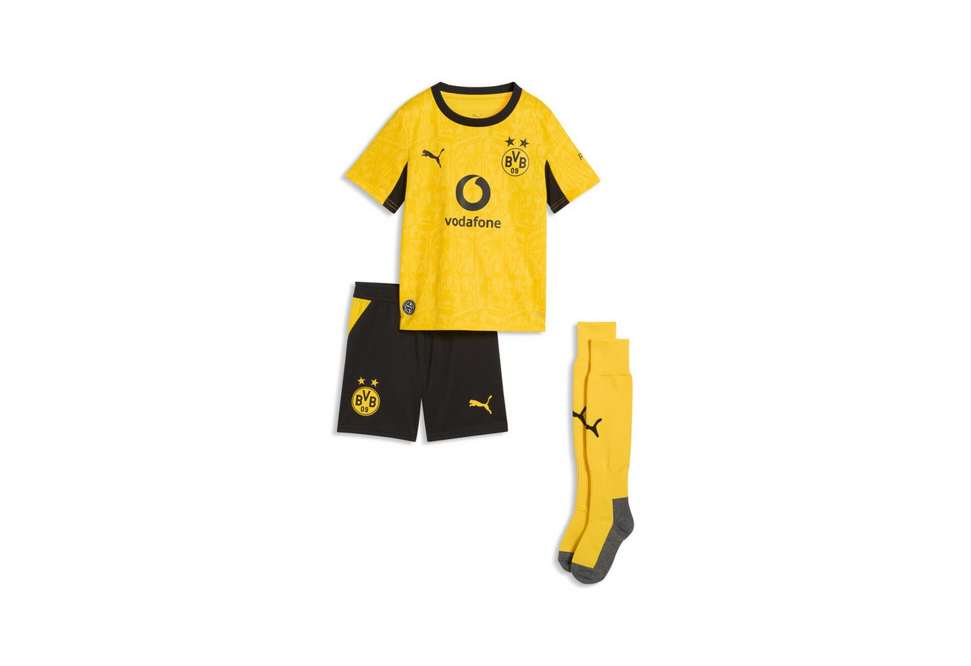 PUMA Trainingsanzug Borussia Dortmund 26/27 Heimtrikot Mini-Kit Kinder Bild 2