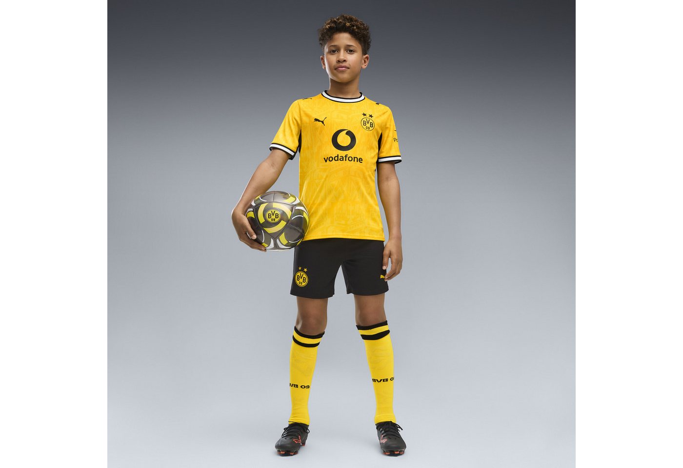 PUMA Sporthose Borussia Dortmund 26/27 Shorts Jugendliche Bild 4
