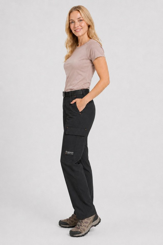 DEPROC Active Outdoorhose KENORA LONG Damen Trekkinghose lang elastisch auch in Großen Größen erhältlich. Bild 3
