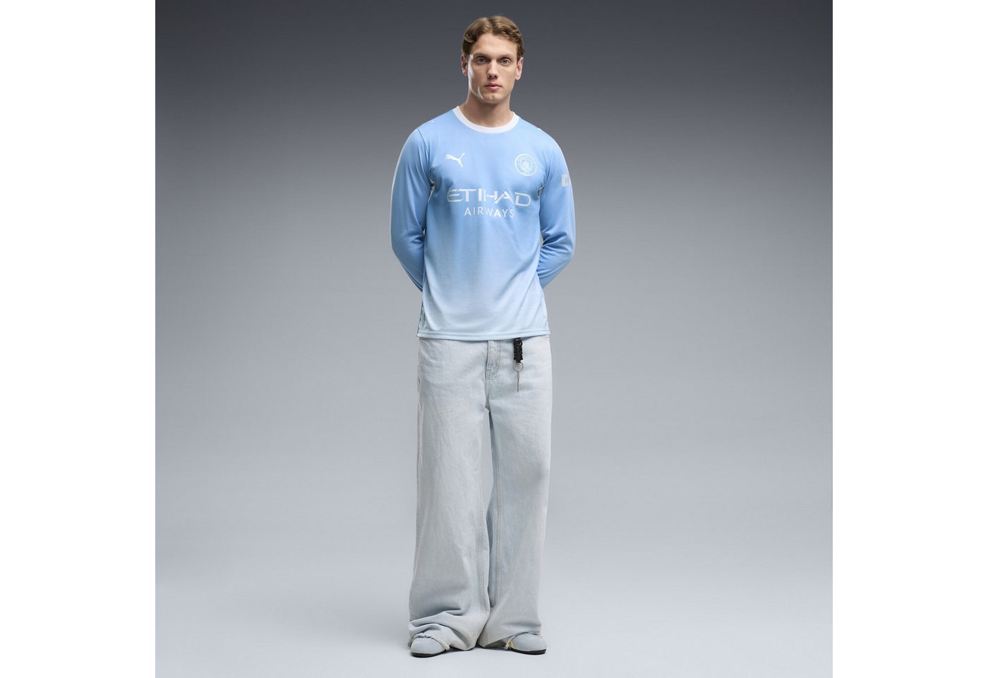 PUMA Trainingsshirt Manchester City 26/27 Langarm-Heimtrikot Herren