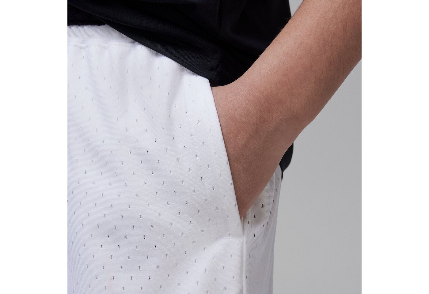 Jordan Funktionsshorts mit Farbeinsätzen, in Mesh-Optik
