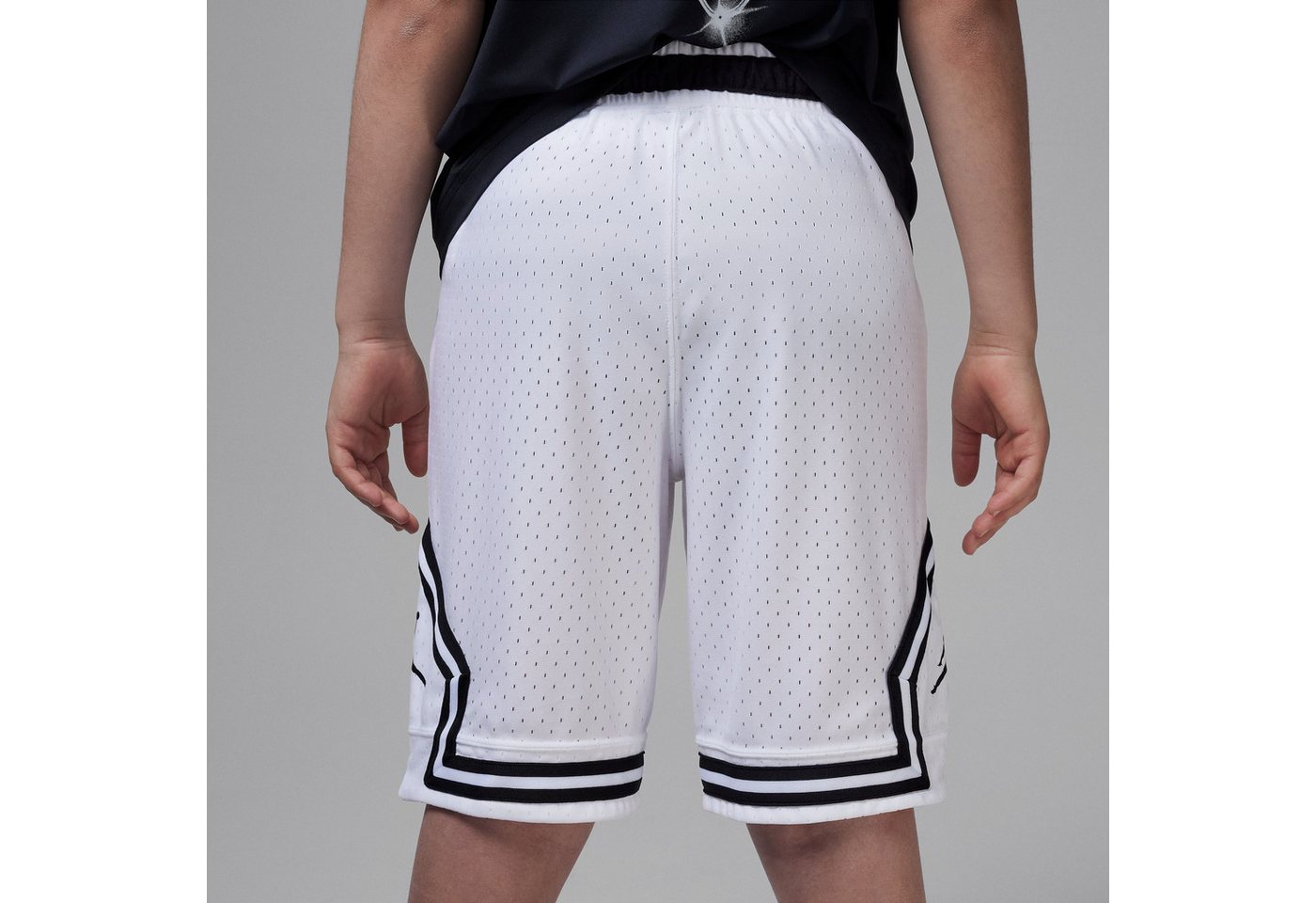 Jordan Funktionsshorts mit Farbeinsätzen, in Mesh-Optik Bild 4