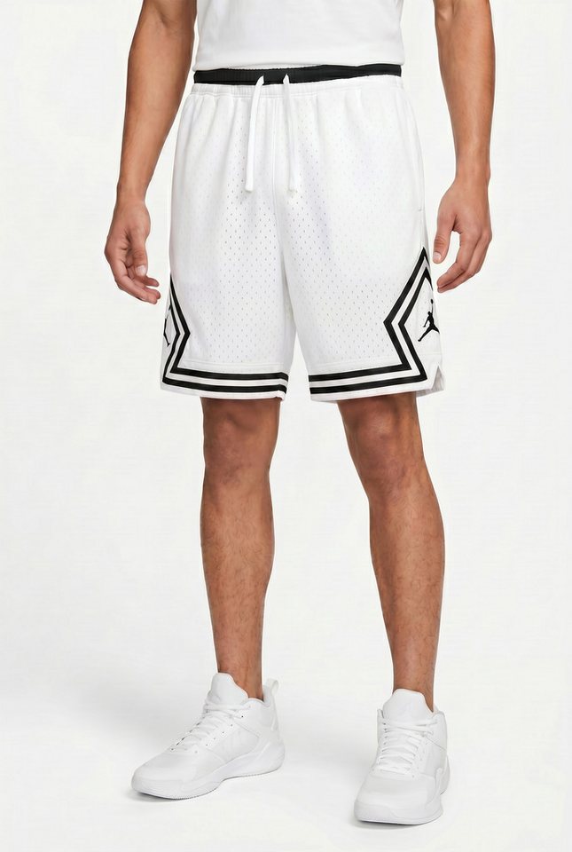 Jordan Funktionsshorts mit Farbeinsätzen, in Mesh-Optik Bild 5