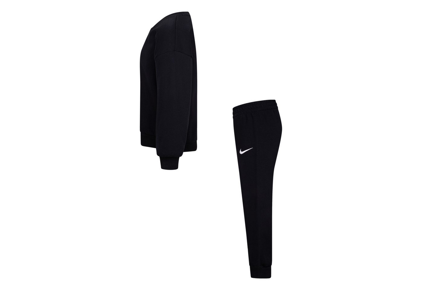 Nike Sportswear Jogginganzug ESSENTIAL FLEECE CREW SET (2-tlg), für Babys und Kinder, unifarbenes Design, mit sportlicher Optik Bild 3