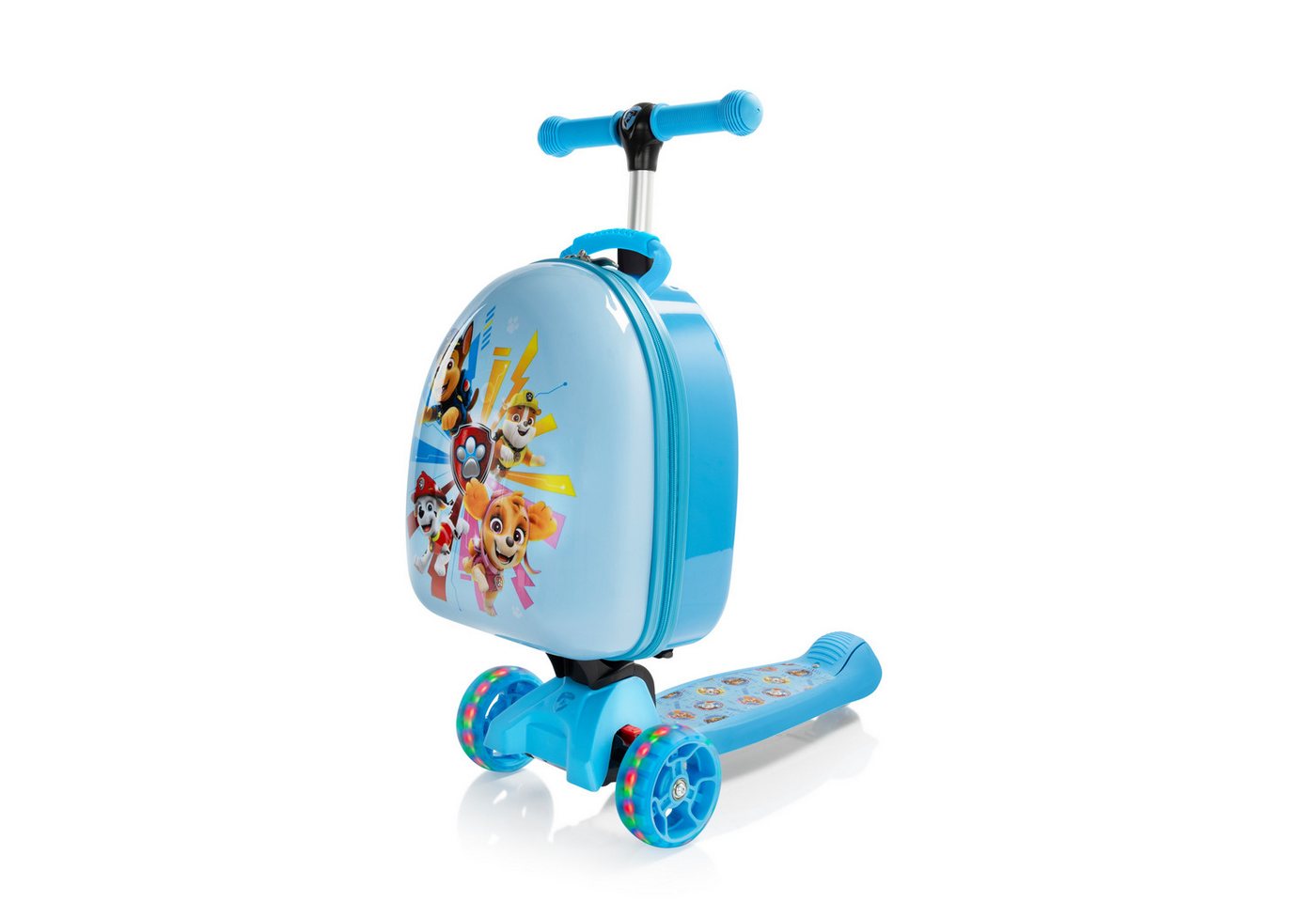 Heys Kinderkoffer Heys Turbo Tots Scooter, Kindertrolley, Reisekoffer, handgepäcktauglich mit Paw Patrol Motiv Bild 3
