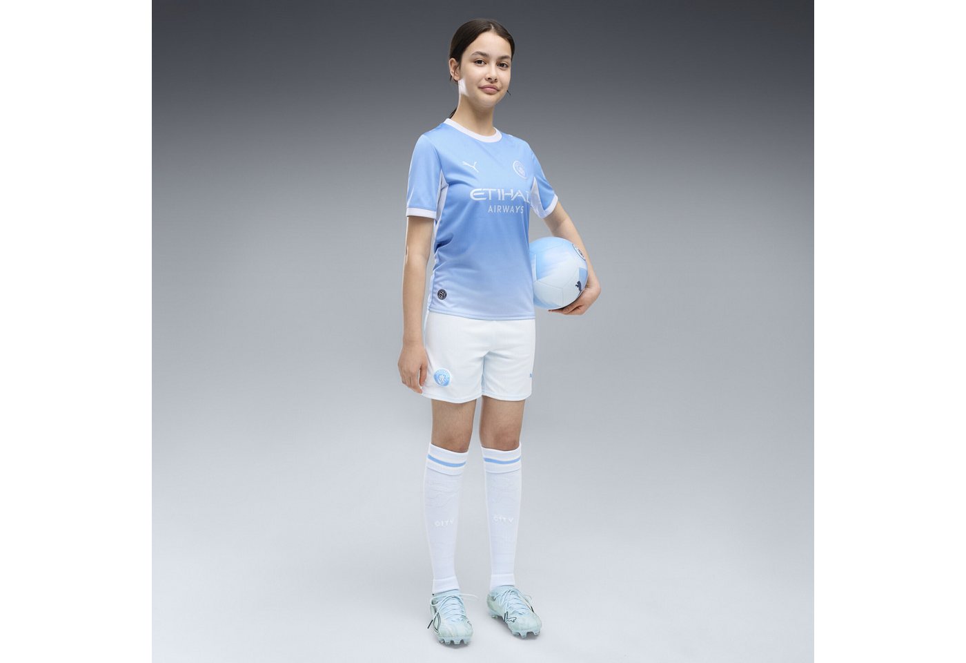 PUMA Sporthose Manchester City 26/27 Shorts. Jugendliche