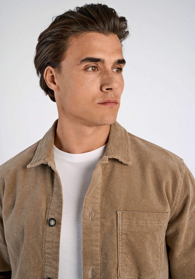 LINDBERGH Outdoorhemd Hemdjacke Modern Fit