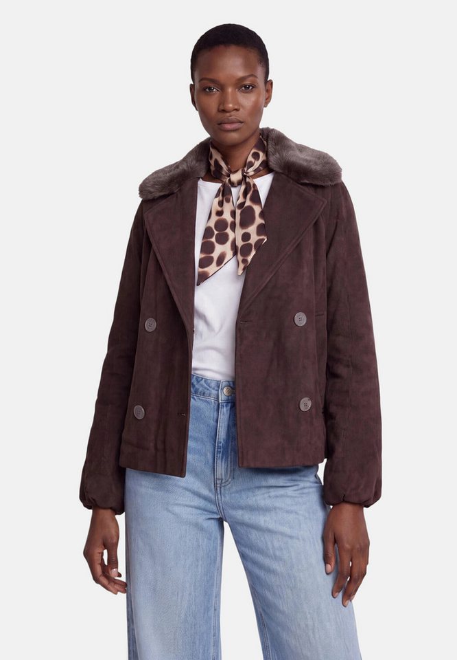 Zero Outdoorjacke Damen mit Kunstfellkragen Bild 3