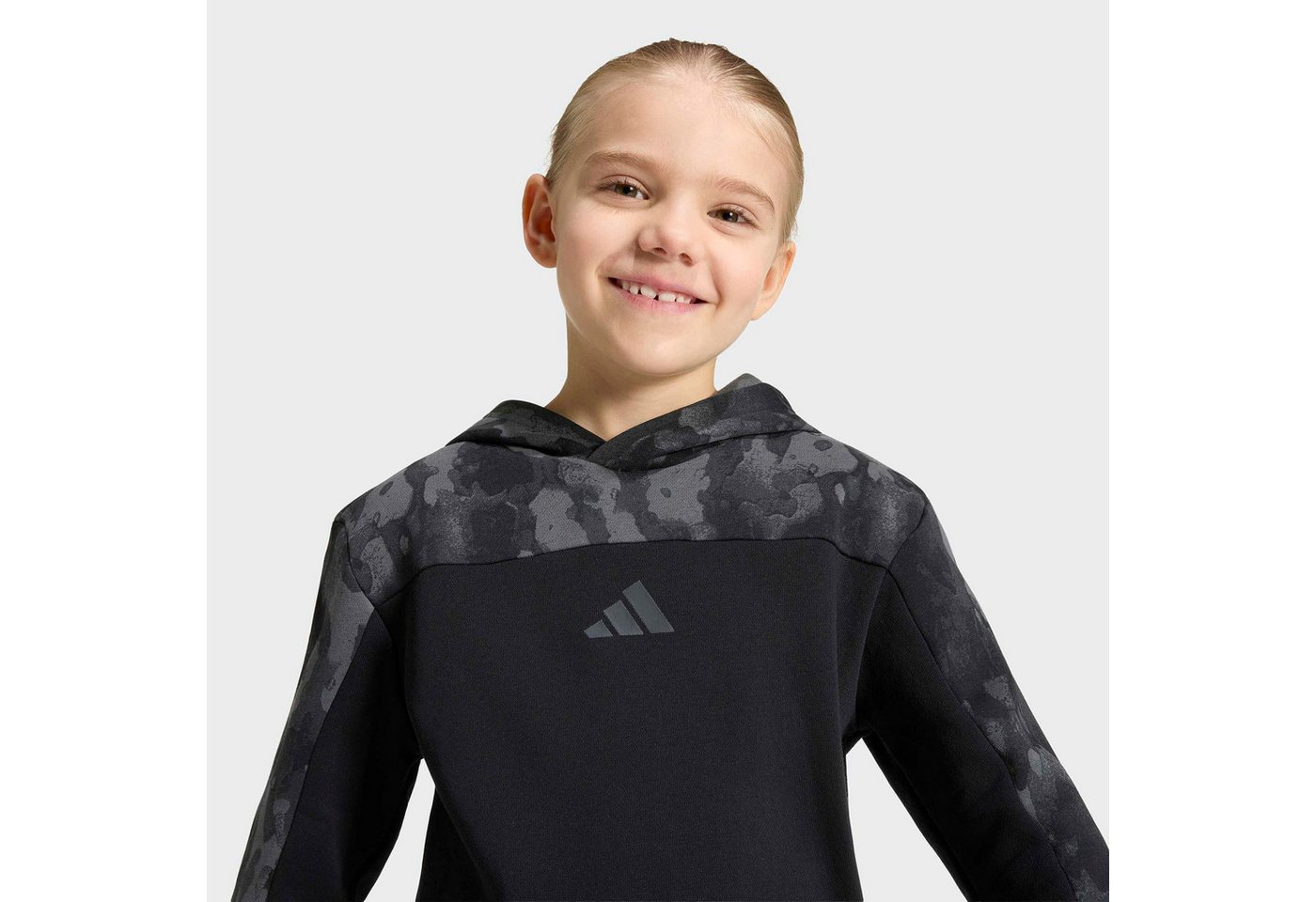 adidas Sportswear Trainingsanzug LK CAMO JOGGER (2-tlg), für Kinder, zweiteiliges Set, aus Baumwolle