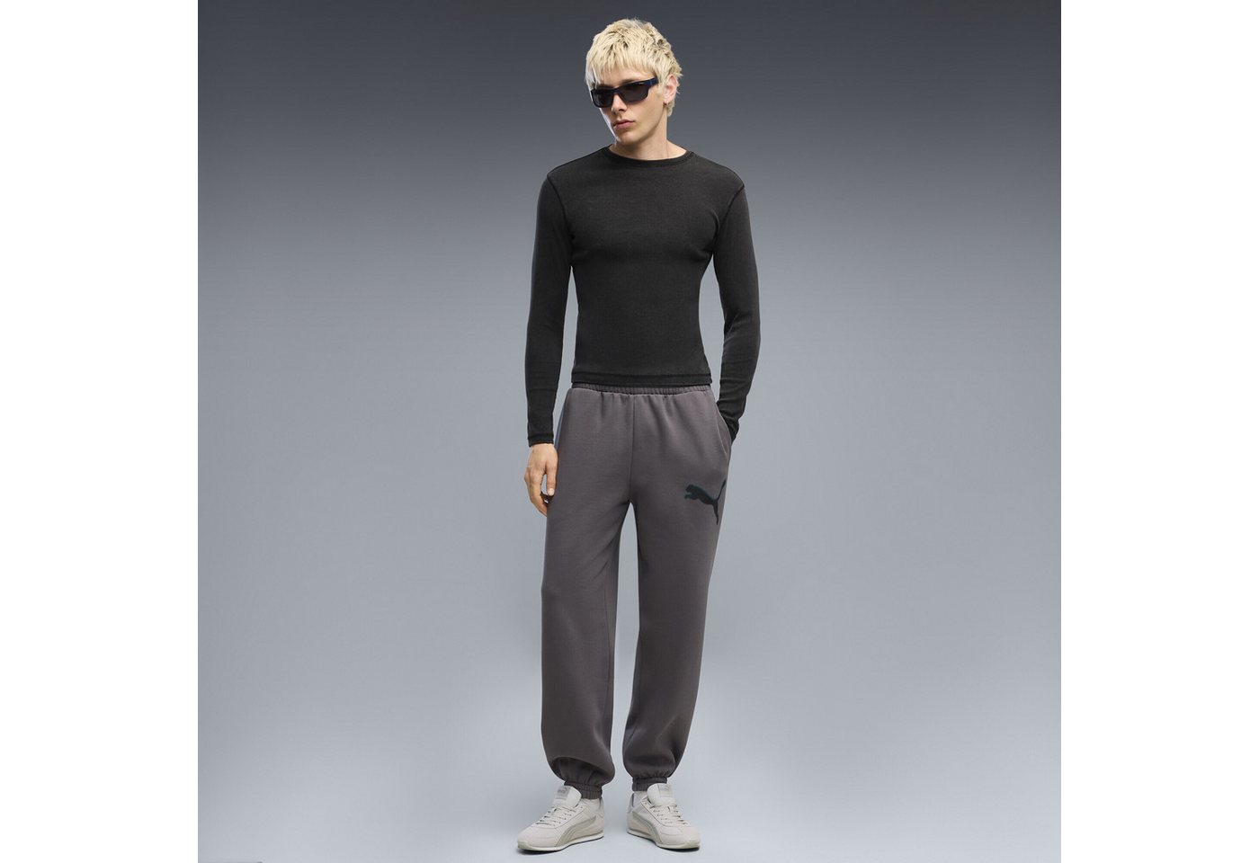 PUMA Sporthose PUMA Sport Relaxed Street Graphic Fleece Jogginghose Herren