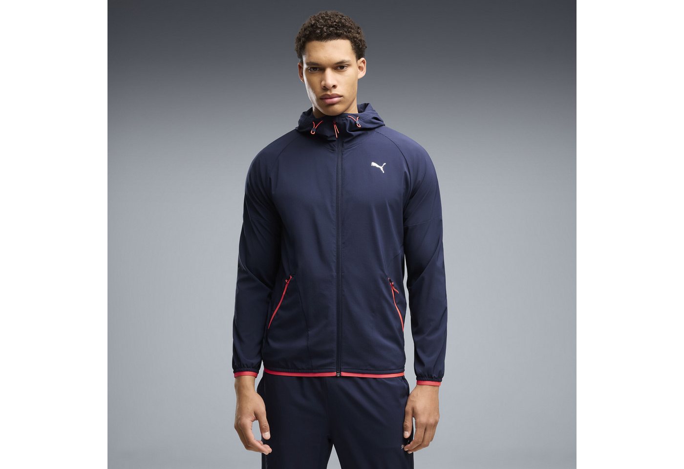 PUMA Trainingsjacke PWRTRAIN Stretch Gewebte Jacke mit Reißverschluss Herren Bild 3