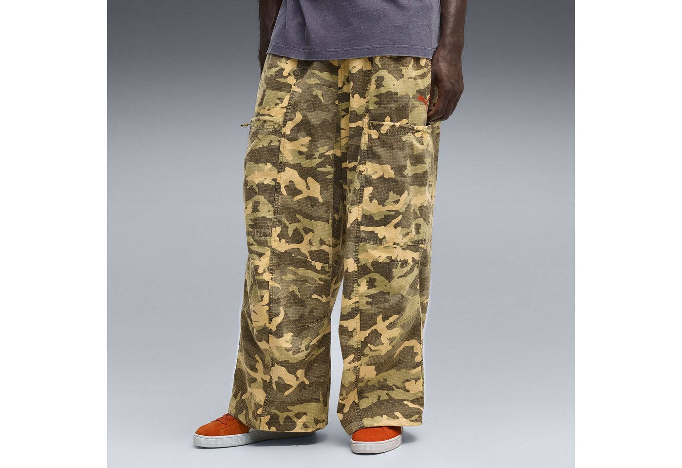PUMA Sporthose PUMATECH SPC Camo Oversized Hose Erwachsene