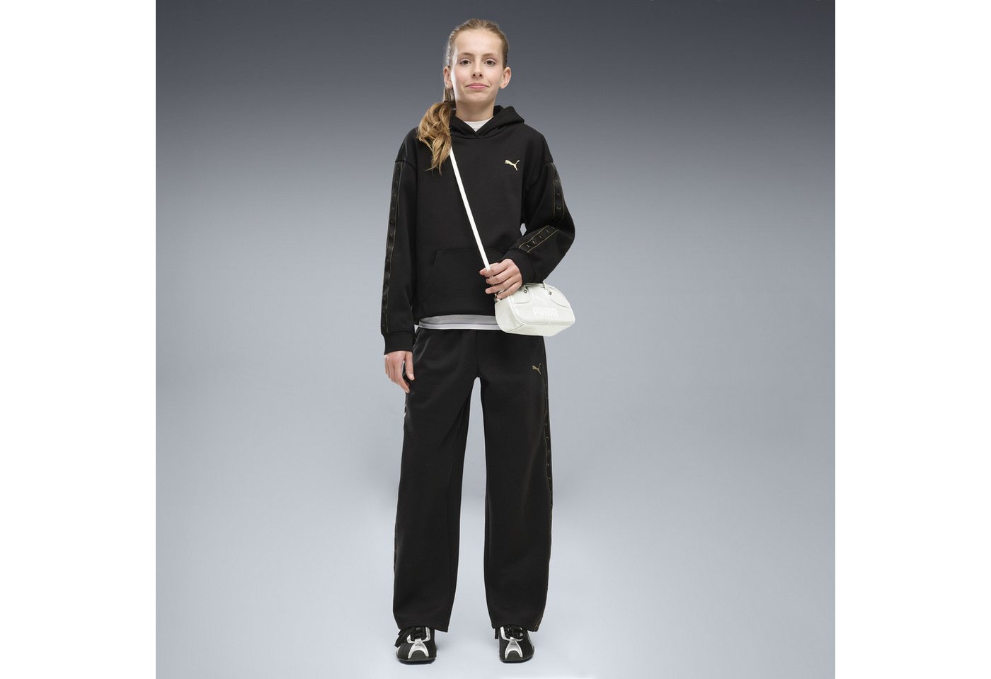 PUMA Sporthose Essentials Tape Relaxed Jogginghose Mädchen Bild 5