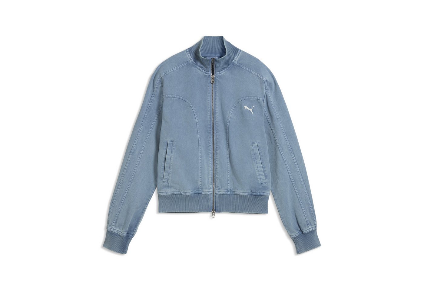 PUMA Trainingsjacke FUTURE.PUMA.ARCHIVE Washed Twill Kurze Jacke Damen