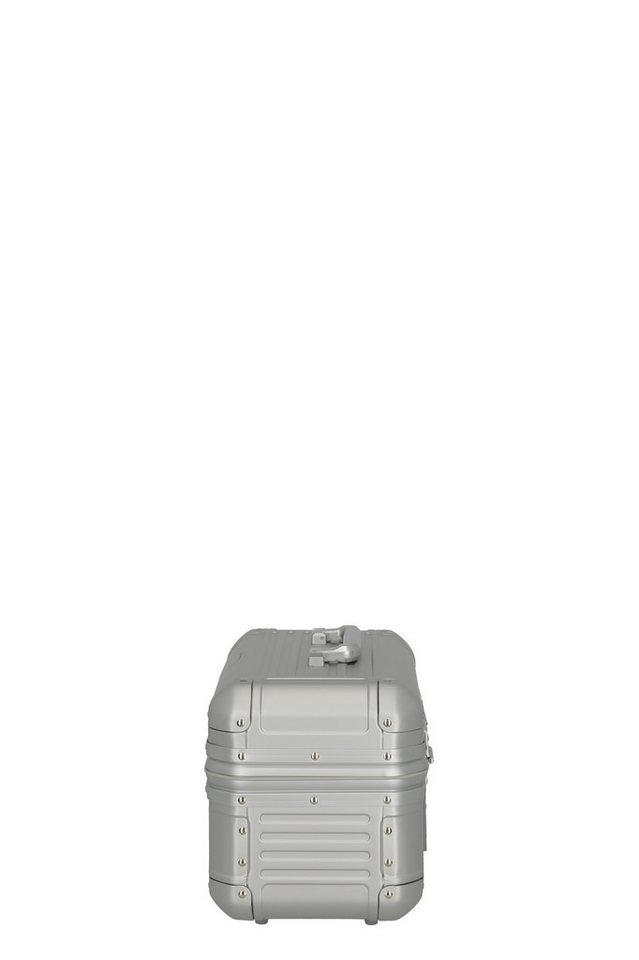 travelite Beautycase NEXT Kosmetikkoffer Aluminium, Kosmetikkoffer mit herausnehmbarem Inlay und TSA-Schloss Bild 3