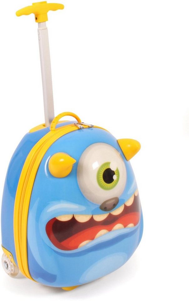 CHIC2000 Kinderkoffer Bouncie, Monster, 2 Rollen, Hartschalen-Trolley Bild 3