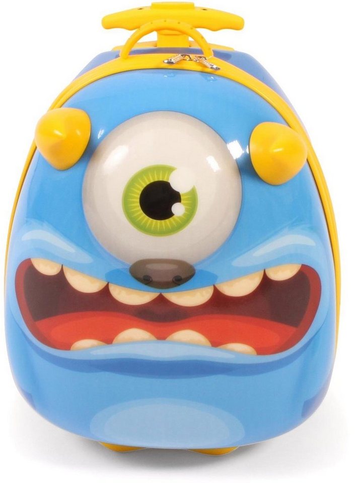 CHIC2000 Kinderkoffer Bouncie, Monster, 2 Rollen, Hartschalen-Trolley Bild 5