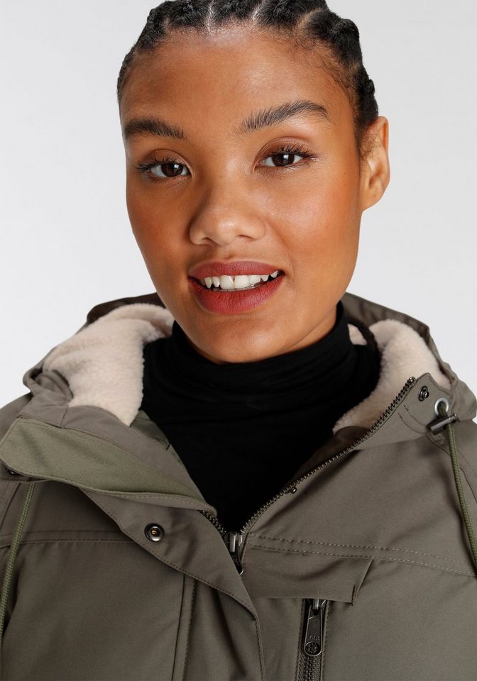 Jack Wolfskin Funktionsparka NEW DUNVILLE mit Kapuze, atmungsaktiv, winddicht Bild 2