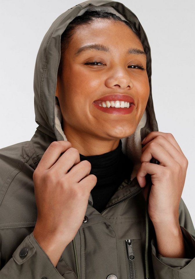 Jack Wolfskin Funktionsparka NEW DUNVILLE mit Kapuze, atmungsaktiv, winddicht Bild 3