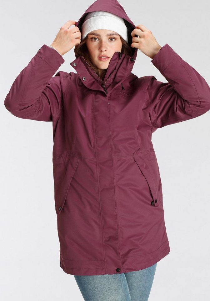 Maier Sports 3-in-1-Funktionsmantel Doppelmantel Damen mit 2-Wege-Reißverschluss, atmungsaktiv, schnell trocknend Bild 2