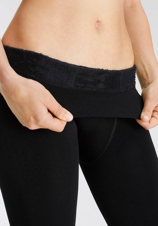 Lavana Thermoleggings Damen Thermo Leggings, High Waist Fleece, Winterleggings (Packung, 1-tlg) mit Innenfutter aus Teddyfleece Bild 5